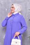 سترة طويلة من الكريب بأزرار كاملة - 6