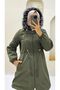 Women's Winter Coat & Coat with Fur Inside and Waterproof - 5