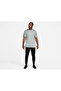 Men's football training t-shirt m nk df academy 23 s dr1336-012 gray - 5