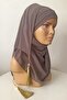 Bonnet Ready Turban Practical Stylish Scarf Hürrem Chiffon Tasseled Mink Wrap Head Scarf Hijab Bonnet Shawl - 3