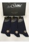 3 Pieces Micro Modal 100% Natural Nylon Free Solid Colored Thick Winter Men's Socks