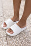 Dani̇lo Unisex White Beach-Pool Waterproof Breathable Sole Eva Slippers - 2
