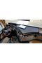 Car Tv Stand Renault 460 Is Covered with Black Quilted Leather.