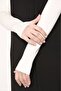 Women's Hijab Finger Snap Sleeve Ecru