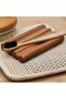 Solid Wood Soap Dish Single Solid Soap Dish - 3
