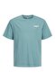 Jack Jones Jjstyd Loose Graphic Tee Ss Cneck Ln Jnr Kids Blue Tshirt 12270140-07