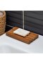 Solid Wood Soap Dish Single Solid Soap Dish - 2