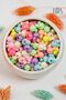 1. HIGH QUALITY COLORED Acrylic BEADS - MICKEY BEADS - NECKLACE, BRACELET, HAIR CLIP - ACCESSORY - 25 GR MIX 60 PIECES