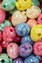 1. HIGH QUALITY COLORED Acrylic BEADS - STRAWBERRY BEADS - NECKLACE, BRACELET, HAIR CLIP - ACCESSORY - 25 GR MIX 20 PIECES - 2