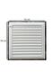 Ubm 55X56 Bathroom Wc Ventilation Grille with Adhesive (Glass Grille with Gift) - 2