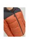 Jack&jones Toby Puffer Hood Sn Men's Orange Hooded Coat - 3