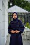 Navy Blue Alice Evening Dress - 5