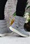 Uspa Vocal Water Resistant Polar Lined Women's Anorak Boots Gray - 7