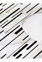 Striped Patterned Printed Single Elastic Sheet Set - 2