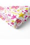 Princess's Castle Pattern Printed Baby Size Elastic Sheet Set Pink - 2