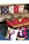 Evmila Christmas Patterned 4-Piece Throw Pillow Cover Set