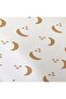 Moon Patterned Printed Single Elastic Sheet Set - 3