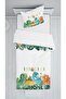 Dinosaur Patterned Decorative Bedspread Model - 2