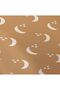Moon Patterned Printed Single Elastic Sheet Set - 3