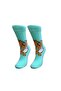 Tom-Jerry Cartoon Jerry Character Patterned Cotton Socks Unisex - 2