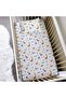 Giraffe Patterned 60x120 Cm Printed Baby Size Elastic Sheet Set