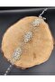 Completely Handmade, Stylish and Elegant Wedding and Engagement Bridal Crown and Hair Accessory with Crystal Stones - 3