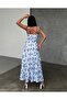 Women's Rope Strap Floral Maxi Dress - 4