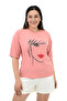 Women's Large Size Face Printed T-Shirt 1788-25
