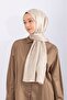 Imported Silky Jacquard Zigzag - Light Mink - 3