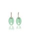 Water Green Color Antiallergic Sailor Knot Earrings - 2