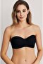 حمالة صدر بدون حمالات من Camellia Underwire غير مدعومة باللون الأسود