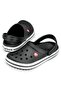 Crocband - Black Sports Slippers
