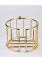 Toilet Roll Holder Wclik Gold Stainless Filled Iron Wall Mount Bathroom Organizer - 2