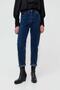 90's Dark Blue High Waist Mom Jeans