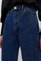 90's Dark Blue High Waist Mom Jeans - 7