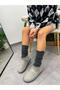 Dark Gray (Wizard) Wool Women's Leggings - 8