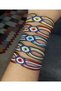 Colorful Evil Eye Macrame Bracelet - 4
