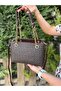 Brown Women's Hand and Shoulder Bag - 2