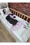 Evshomes Balloon Girl Digital Print Quilted Pique Set