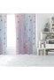 CUTE RACCOON CHILDREN'S ROOM SET (PHONE CURTAIN - BED COVER AND PILLOW - RUG) - 3