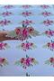Spring Flower Patterned Label - Floral Model - Opaque Sticker - Special Flower Cut - 50 Pieces / 5-3 cm