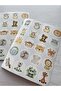 Animal Sticker Set / Label Set for Kids - 4 cm. Round Cut (2 Sets / 40 pcs Stickers) - 2