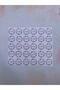 Happy Holidays Themed Opaque Sticker 4 Cm. - 30 units - 3