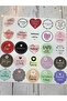 Handmade Set Opaque Sticker - (2 SET / 50 PIECES STICKERS) - 2