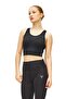 Sports Black Bustier Lightly Supported Sports Bra 22409 - 6