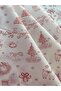 New Year's Themed Red Design Plush Paper - 30 Pieces - 70X50 Cm. Packing Paper - 2