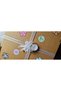 Large Flower Set Opaque Sticker - (7 SET / 42 PIECES STICKERS) - 4