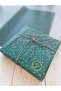Dark Green Background Gold Star Pattern Pelur Paper / Packaging Paper - 30 Pieces - 3