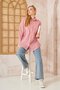 Red Oversize Striped Shirt - 4-6676 - 2