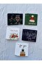 New Year's Card 5.5 Cm. Mixed 5 Models (WITH HOLE) - 50 Pieces - 2